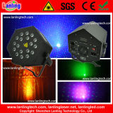 18W RGB PAR LED with 150MW Twinkling Laser Light