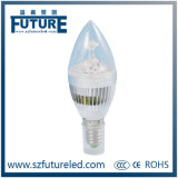 3 Watts Clear Dimmable LED Candle /LED Spotlight