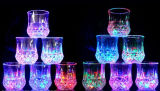 LED Martini Plastic Skull Cup with Lights for Christmas Bar Party