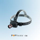 Zoom Adjustable Aluminum CREE Xr-E Q5 LED Headlamp (POPPAS- T26)