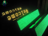 Digital Text Outdoor Double Color Running LED Display