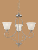 Hot Sale Chandelier with Glass Shade (1023SN)