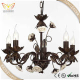 Chandeliers for Black Large Antique Class Candle Chandelier (MD7153)