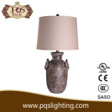 Fabric Shade Antique Color Hotel Decoration Table Lamp