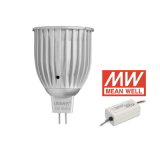 Dimmable 7W COB MR16 LED Spotlight, Lm80 Test