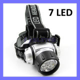 100 Lm Q5 Flashlight Bicycle Outdoor Camping Motorcycle Lamp 7 LED Headlamp