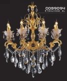 Golden Shape with Crystal Drop Decoration Chandelier (cos9094)