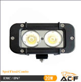 20W IP67 Square LED Work Light for SUV, Jeep, ATV, Boat, CE, RoHS