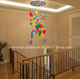 2015 New Colorful Balloon Glass Chandelier for Indoor Decoration From China