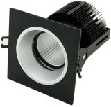 Drawing Black+Silver Inner Ring 25W COB LED Wall Washer