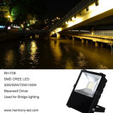 CE, RoHS Outdoor Fitting 50W LED Flood Light