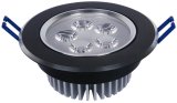 5W High Power Drawing Black Nature White LED Ceiling Light