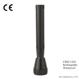 Rechargeable Flashlight with Strong Power LED, Portable, Waterproof
