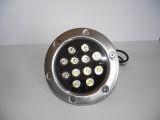 12W Color Changable IP68 LED Underwater Light for Pool