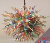 Fashionable Multi Colored LED Decorative Large Crystal Chandelier