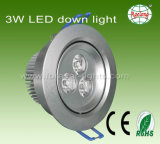 3W LED Down Light With CE&RoHS Approval