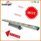 Waterproof LED Light 18PCS 1W IP66 Wall Washer CE/RoHS/FCC (ICON-B011)