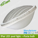 Plastic Housing LED Swimming Pool Light PAR56 16W LED Pool Lamp White, RGB