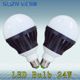 24W White LED Light Bulb for Indoor Use