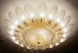 Hot Sale Customized Handblown Pure White Crysal Ceiling Lamp