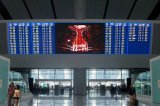 Airport LED Display Board Indoor P6 Tricolor LED Display
