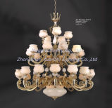 Lobby Crystal Pendant Lighting Candle Chandelier