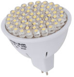12V 3W DIP Plastic, MR16 Socket, Warm White LED Spotlight