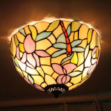 Fashional Cheap Tiffany Ceiling Lamp with Europe Style for Hotel (XC12014)