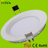 Round Flat Panel Dimmable LED Troffers Light