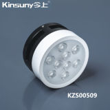 9W High Power Ceiling Surface Mounted LED Spotlight with Dia60.5*103mm (KZS00509)