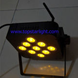Guangzhou Manufacturer 9*5W/6W 6color 5 Color RGBWA Battery Operated DMX512 Wireless LED PAR