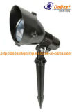 Die Cast Aluminum 7W LED Spike Light in IP55 Rated