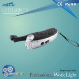 Multi-Function Rechargeable LED Dynamo Flashlight with Radio (HL-LA0411)