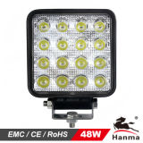 48W LED off Road Light, 10-30V for ATV SUV 4WD 4X4 LED Driving Lamp, LED Work Lights