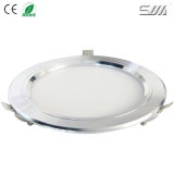 16W Brushed Silver LED Ceiling Light