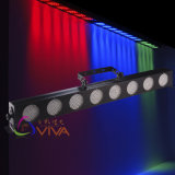 Epistar LED Chip 608X10mm LED 8-Blinder Wall Washer Disco Light (LW004)