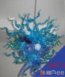 New Arrival Pure Blue LED Ceiling Light Crystal Hanging Lamp