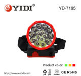 Long Range 15SMD LED Rechargeable Headlamp for Hunting