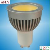 3W 300lm Thick Aluminium Alloy COB GU10 LED Spotlight