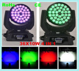 36 PCS10W LED Zoom Moving Head Wash Stage Light