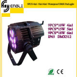 9PCS 4in1/5in1/6in1 LED DMX Waterproof PAR Light (HL-025)