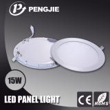 15W White Aluminum LED Panel Light for Indoor Ceiling Light