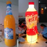 LED Vacuum Forming Acrylic Bottle Shape Light Box