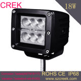 High Power Offroad 4X4 18W LED Work Light