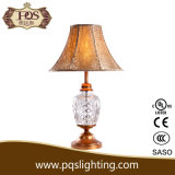 European Classical Clear Glass Table Lamp