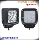 High Lumen 45W LED Spot Work Light for Car