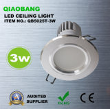 New Design LED Ceiling Light with CE RoHS (QB5025T-3W)