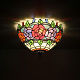 Modern Cheap Tiffany Ceiling Lamp with Europe Style for Hotel (XC12007)