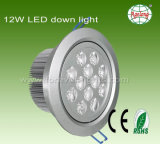 High Power LED Recessed Down Light With CE&RoHS Approval (XL-DL012XXADW-ORR)