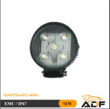 15W IP67 Offroad LED Work Light for Jeep, 4X4, ATV, Boat, Truck